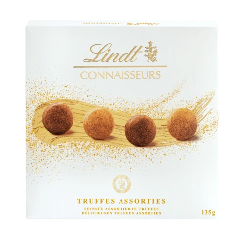 Lindt Connaisseurs Praliny Mleczna i Ciemna Czekolada 135g