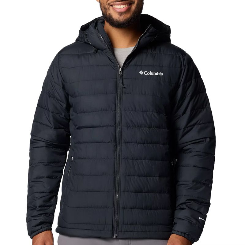 Kurtka Columbia Powder Lite II Hooded 2086944010 - granatowa