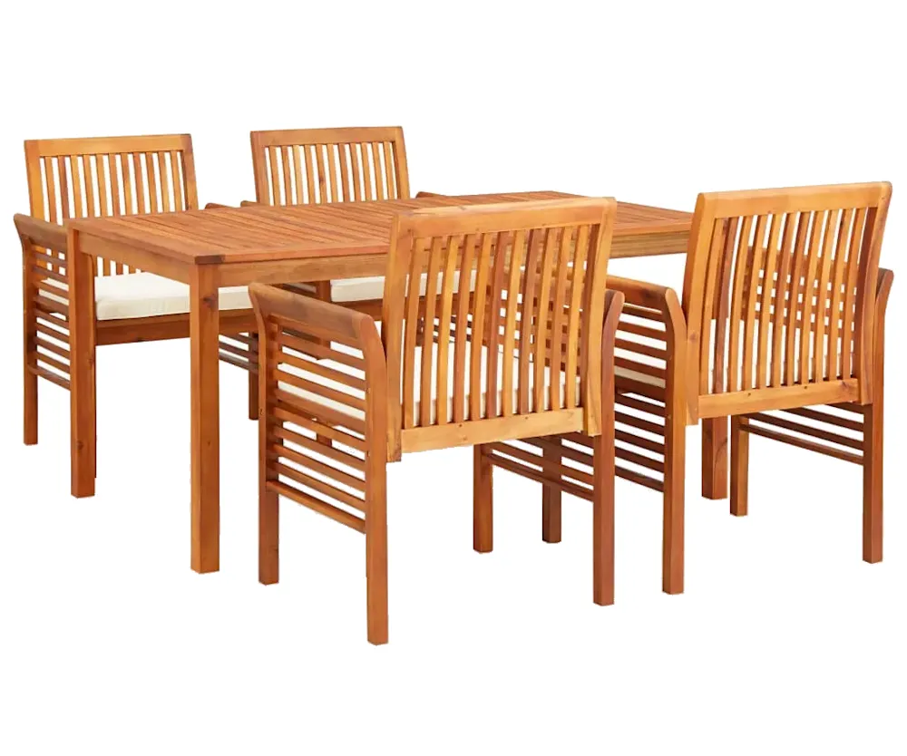 5-częściowu zestaw jadalniany do ogrodu Dąb H9-T00