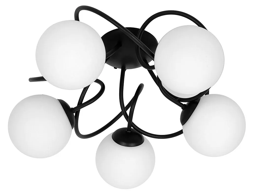 Nowoczesny pięcioramienny żyrandol do pokoju - 13X A718 K7-F79