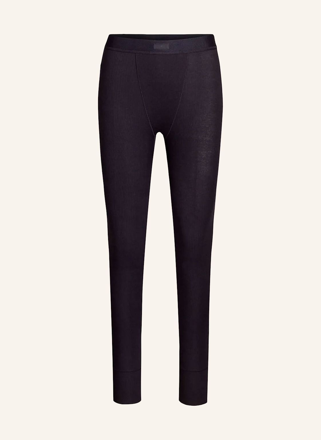 Skims Legginsy Rekreacyjne Cotton Rib schwarz