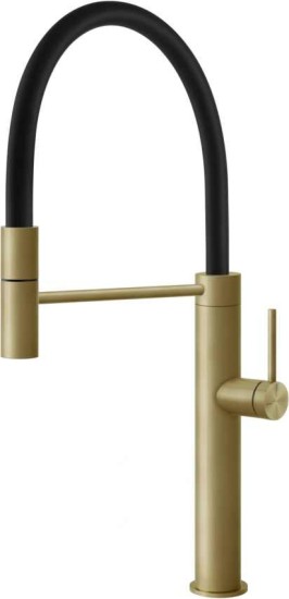 Bateria stojąca GESSI 316 Mosiądz szczotkowany PVD 60010#727