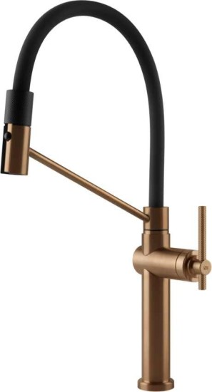 Bateria stojąca GESSI HABITO Ciepły brąz szczotkowany PVD 60664#726