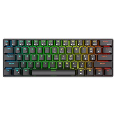 Royal Kludge RK61 RGB, red switch (czarna)