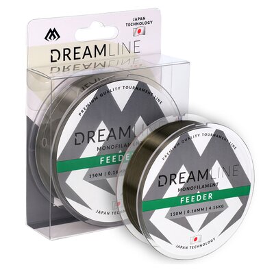 Mikado żyłka Dreamline Feeder 0,18 150 moss green