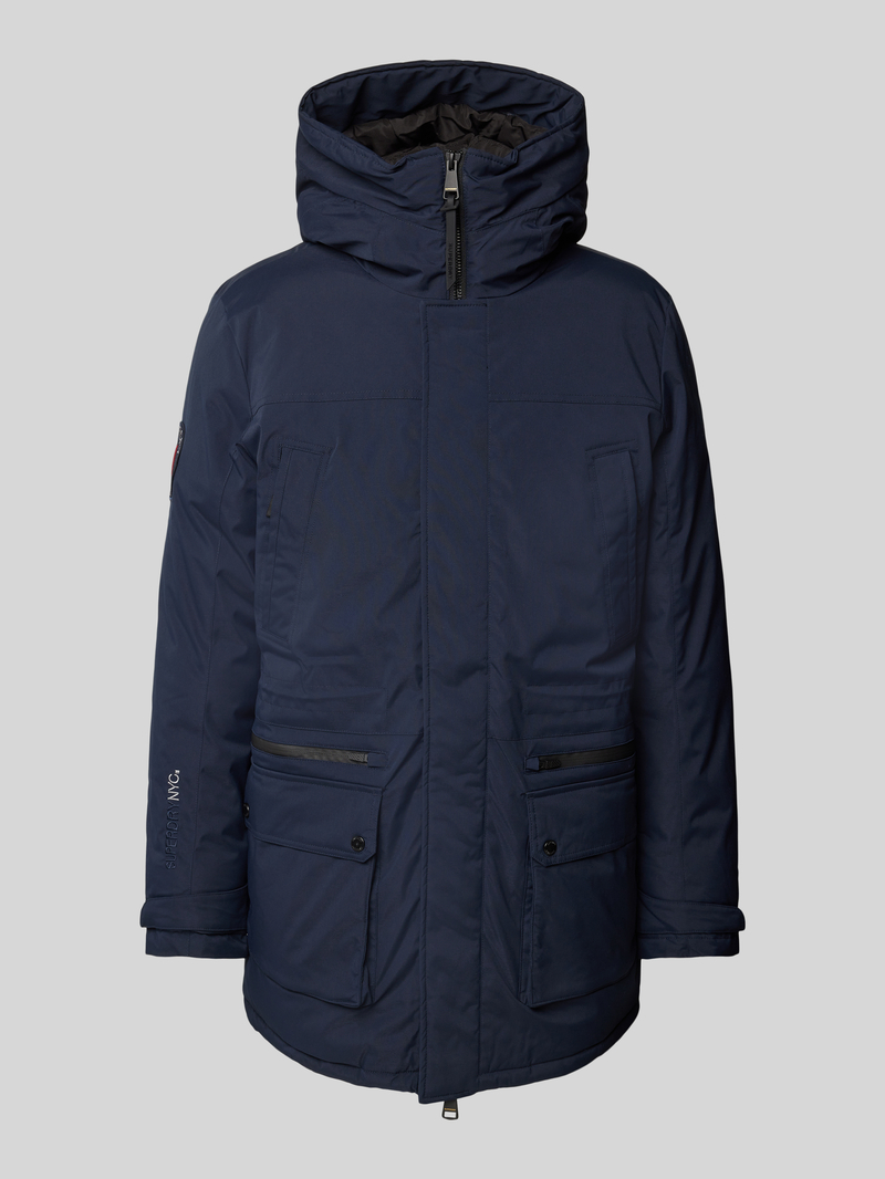 Parka ze stójką