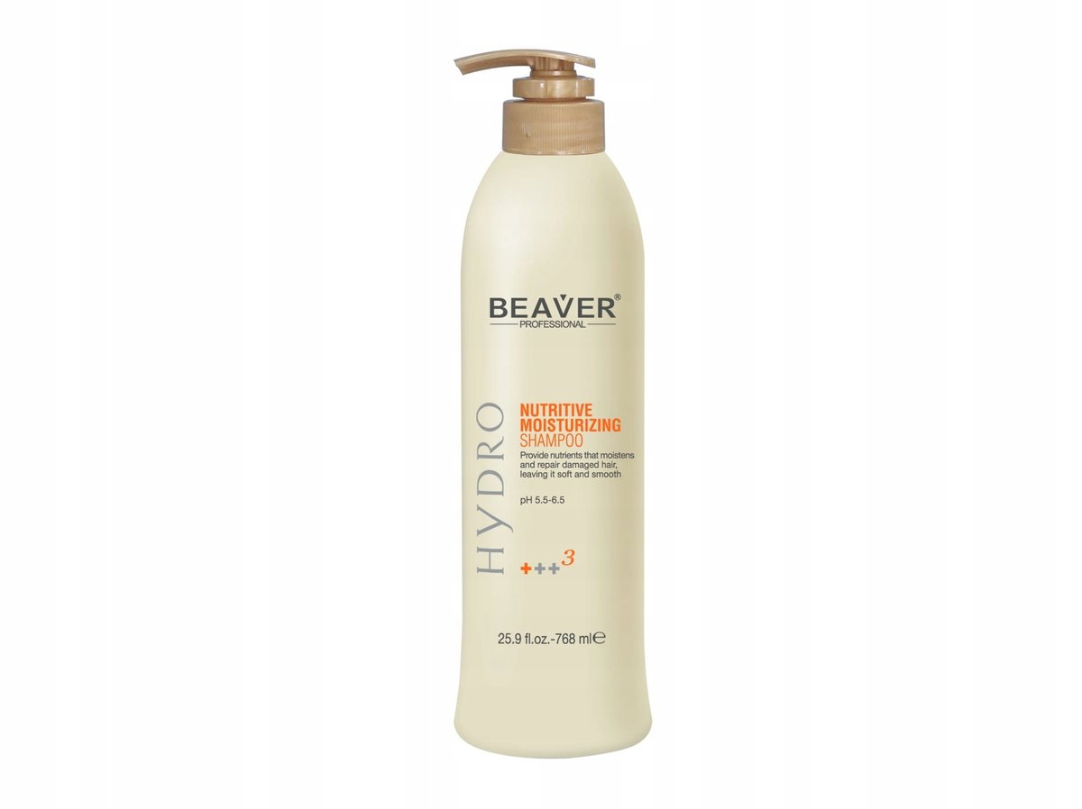 Beaver Hydro Szampon d/w suchych i zniszczonych 768 ml