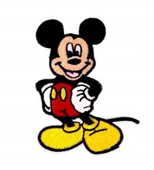 Naszywka Termo Haftowana - Myszka Miki - Mickey Mouse
