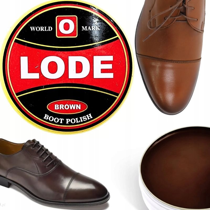 PASTA DO BUTÓW SKÓRY W MATALOWYM PUDEŁKU WYSOKA JAKOŚĆ 40ML BRĄZOWA