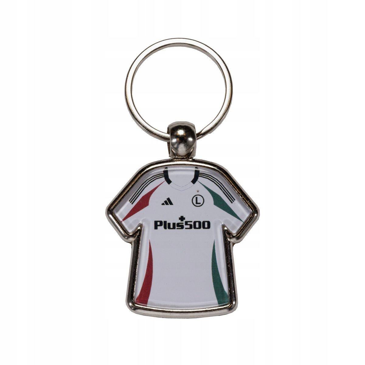 Legia Warszawa oryginalny masywny brelok do kluczy wzór - koszulka 2024/25