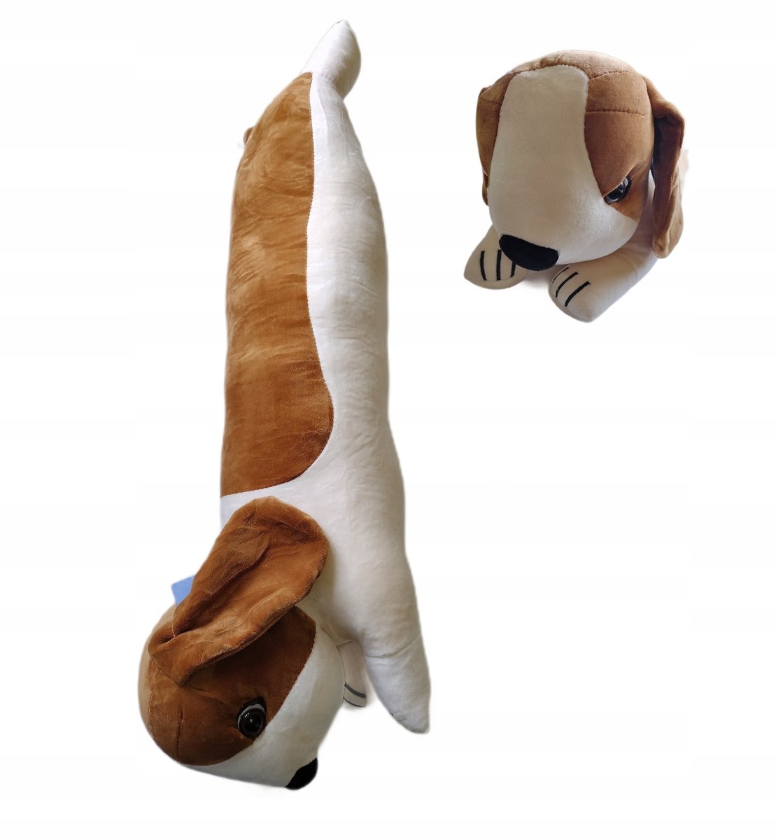 DŁUGA PODUSZKA MASKOTKA PIES PIESEK 90 CM