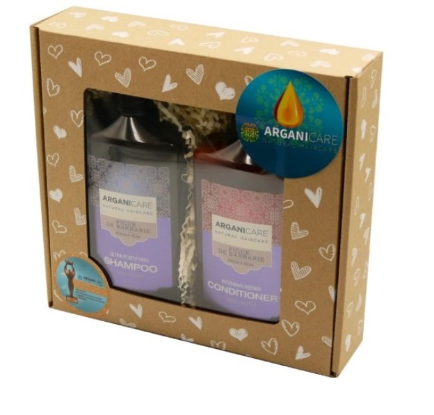 Zestaw Arganicare Gruszka Szampon Wzmacniający + Odżywka Do Włosów 400ml