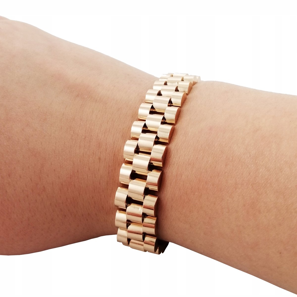 ZŁOTA BRANSOLETKA DAMSKA 18 KARATÓW GWARANCJA NOWA