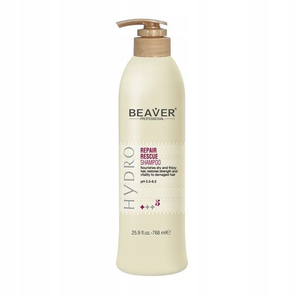 BEAVER Szampon regenerujący Wł. farbowane 768ml