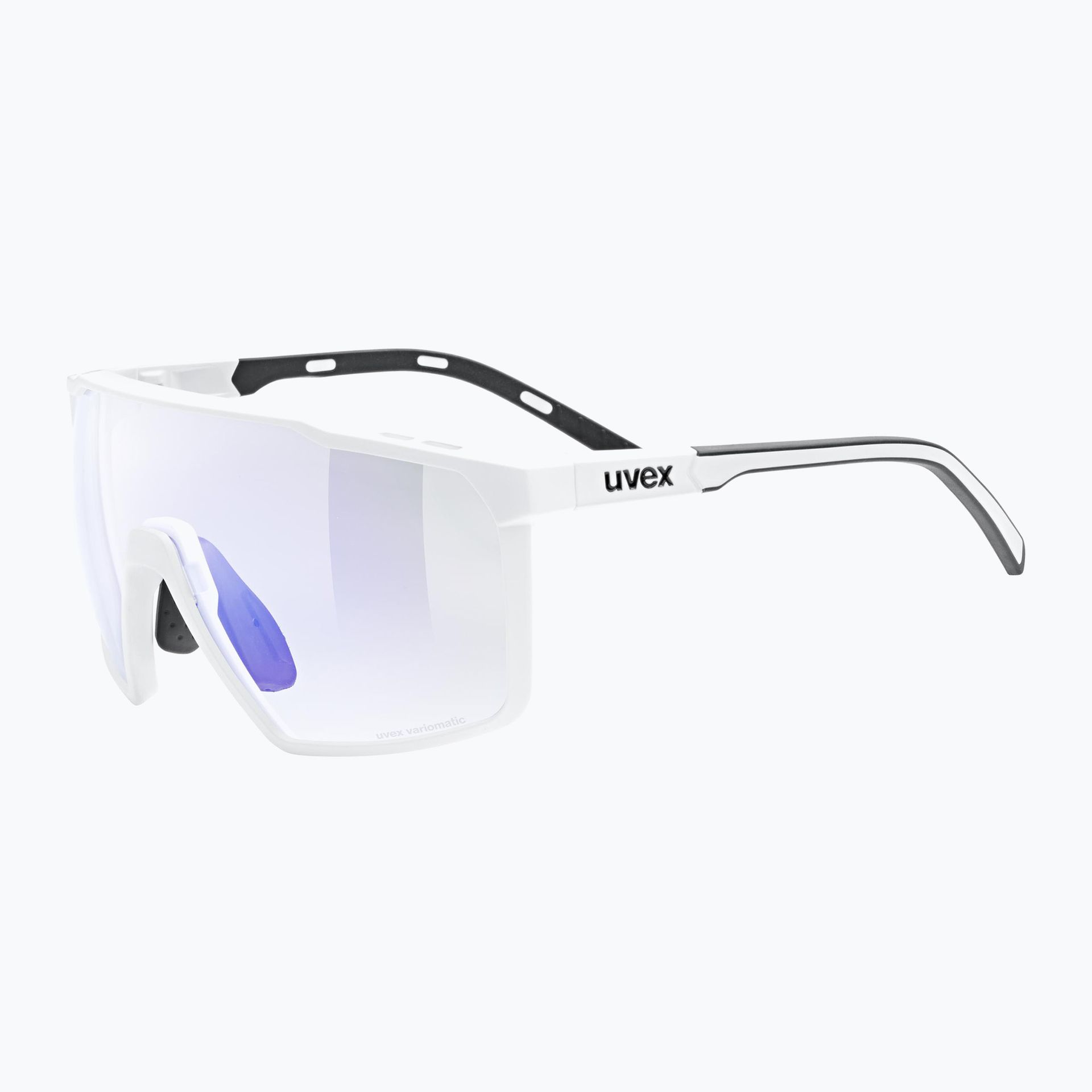 Okulary przeciwsłoneczne UVEX MTN Perform S V white matt/ litemirror blue | WYSYŁKA W 24H | 30 DNI NA ZWROT