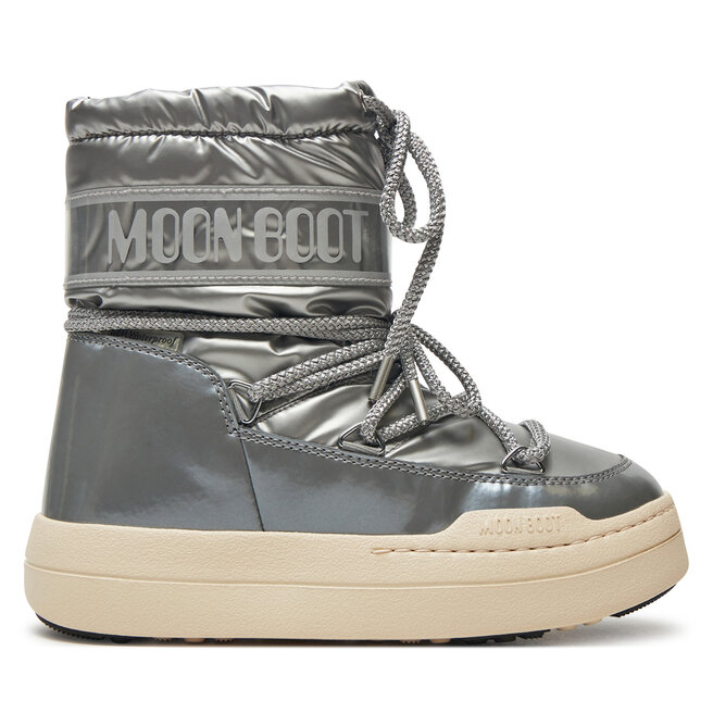 Śniegowce Moon Boot Junior Park Boot 80D3440020 Srebrny