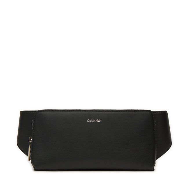 Saszetka nerka Calvin Klein Ck Sleek Waistbag K50K512785 Czarny