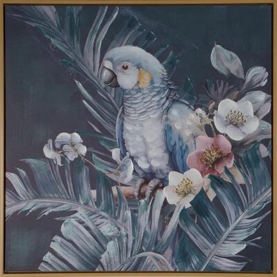 Obraz EUROFIRANY 440414 62 x 62 cm Granatowy