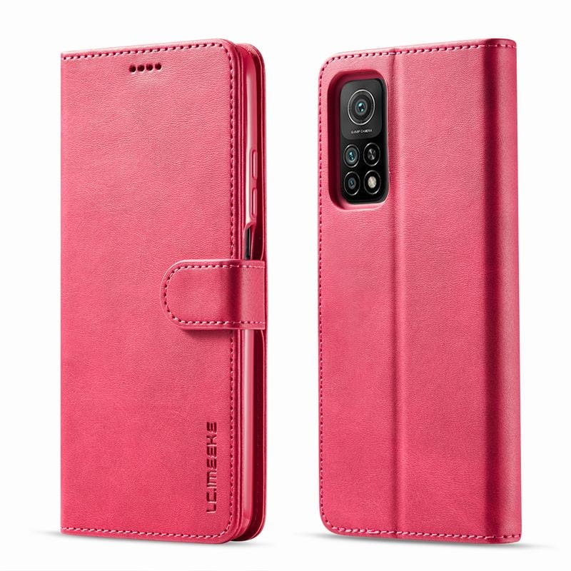 Etui iMeeke Wallet do Xiaomi Redmi Note 11 / 11s - Różowy