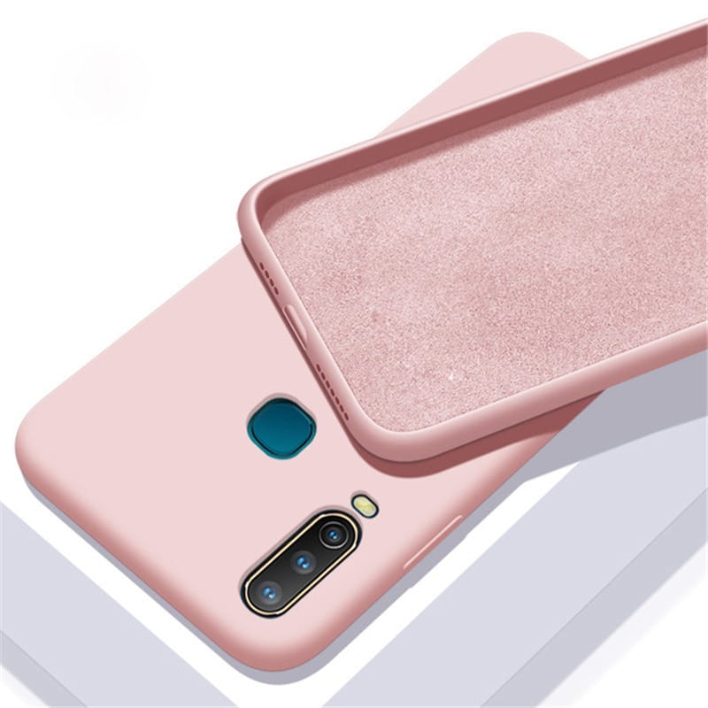 Etui Fiber Case do Samsung Galaxy A20s - Różowy