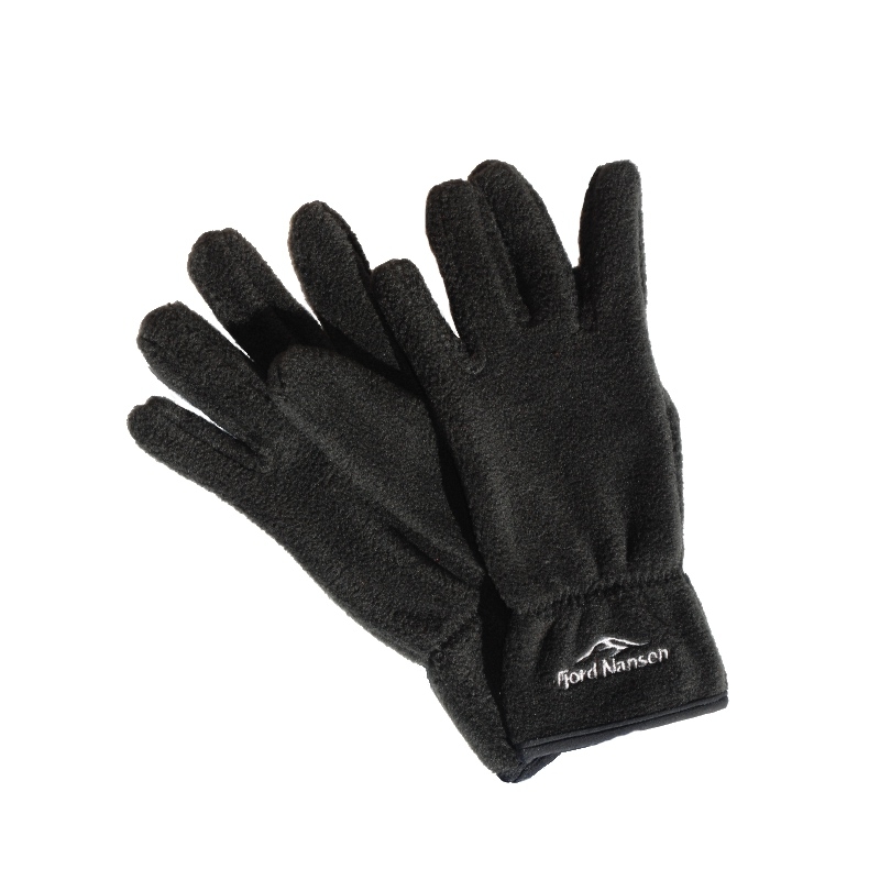 Rękawice unisex Fjord Nansen Polar Micropile black - S