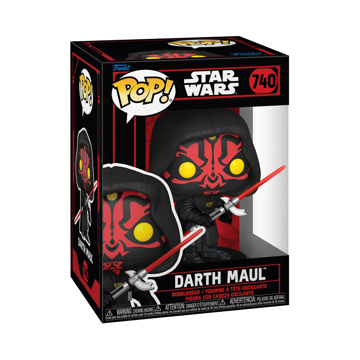 Funko POP! Marvel, figurka kolekcjonerska, POP Star Wars: SW Darkside- Darth Maul