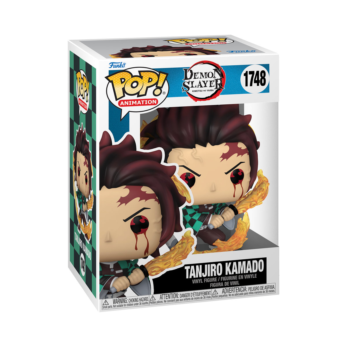 Funko POP! Marvel, figurka kolekcjonerska, POP Animation: DS- Tanjiro(Sun Breathing)