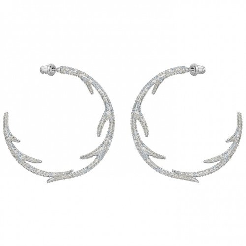 Kolczyki Swarovski Polar Bestiary, Pierced Earrings, Hoop 5499626