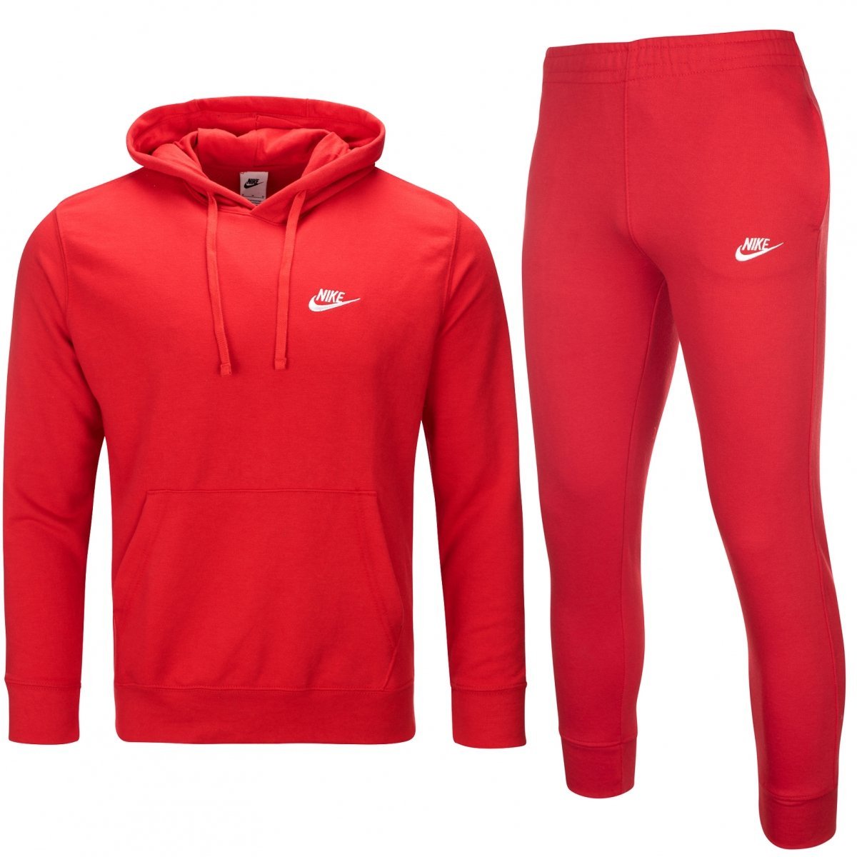 Nike czerwony komplet dresowy męski spodnie bluza CZ7857-657 XL