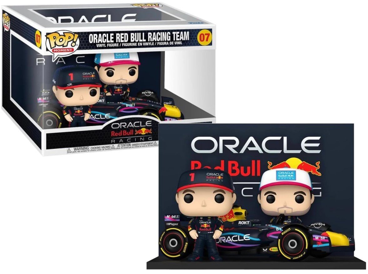 funko pop! racing moment 07 red bull team