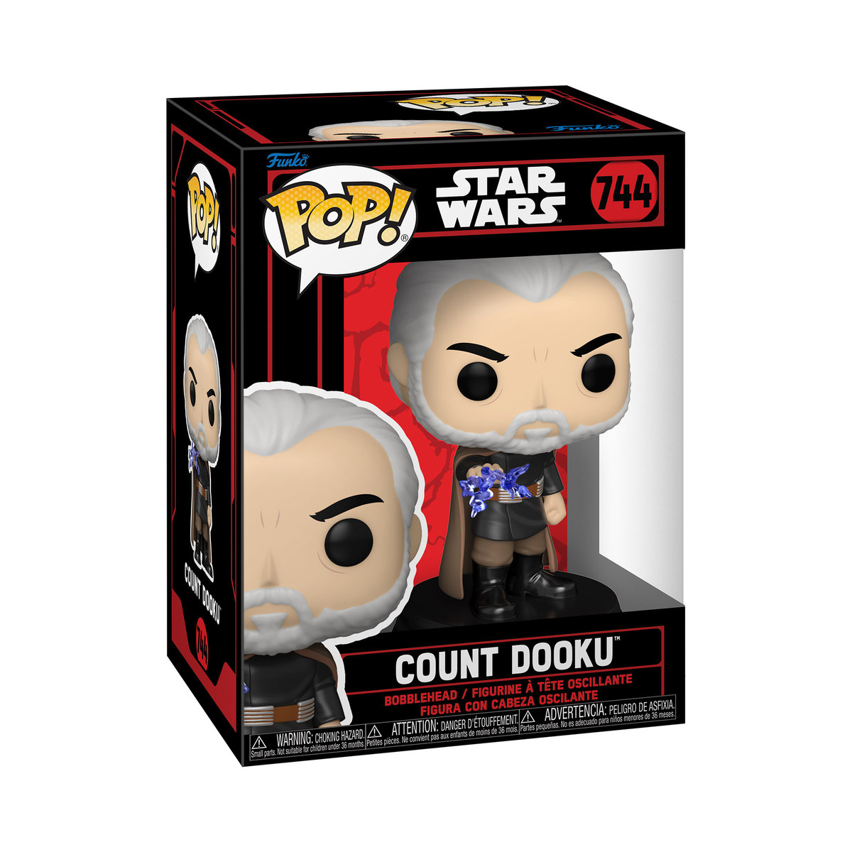 Funko POP! Marvel, figurka kolekcjonerska, POP Star Wars: SW Darkside- Count Dooku