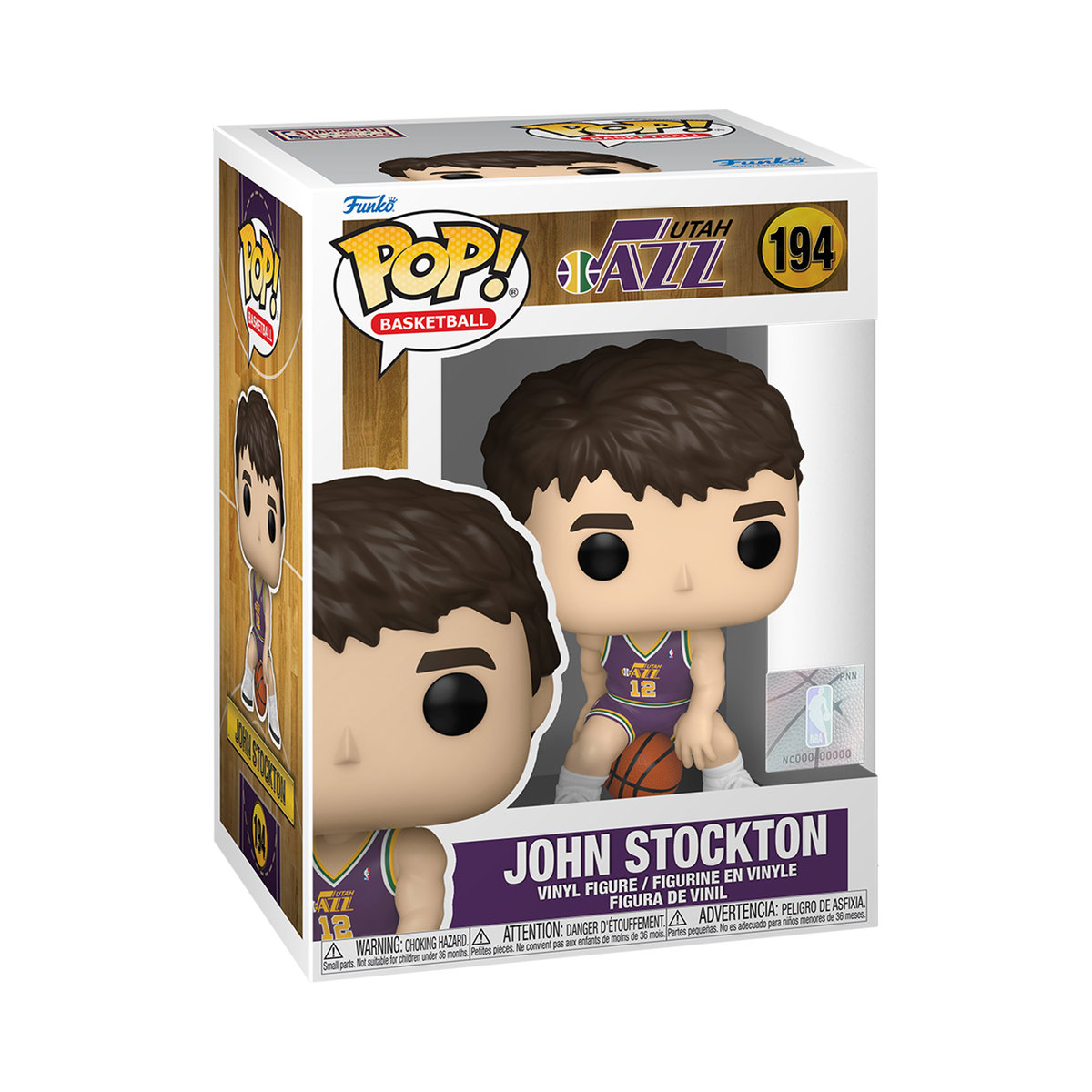 Funko POP! Marvel, figurka kolekcjonerska, POP NBA: Jazz- RS John Stockton