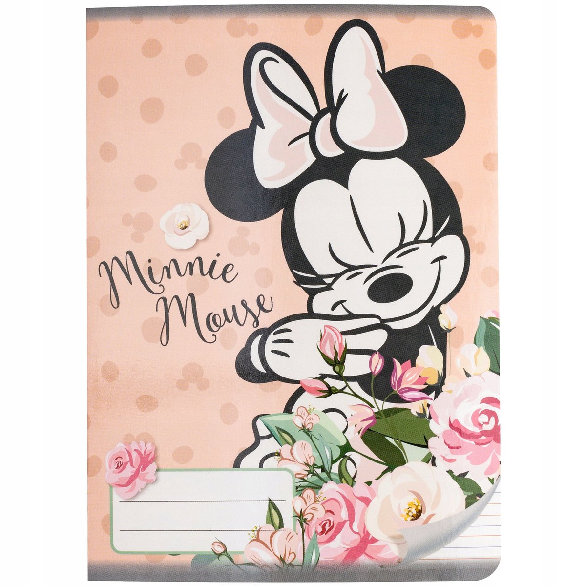 Zeszyt W Trzy Linie A5/16K Kolorowe 3-Linie Minnie