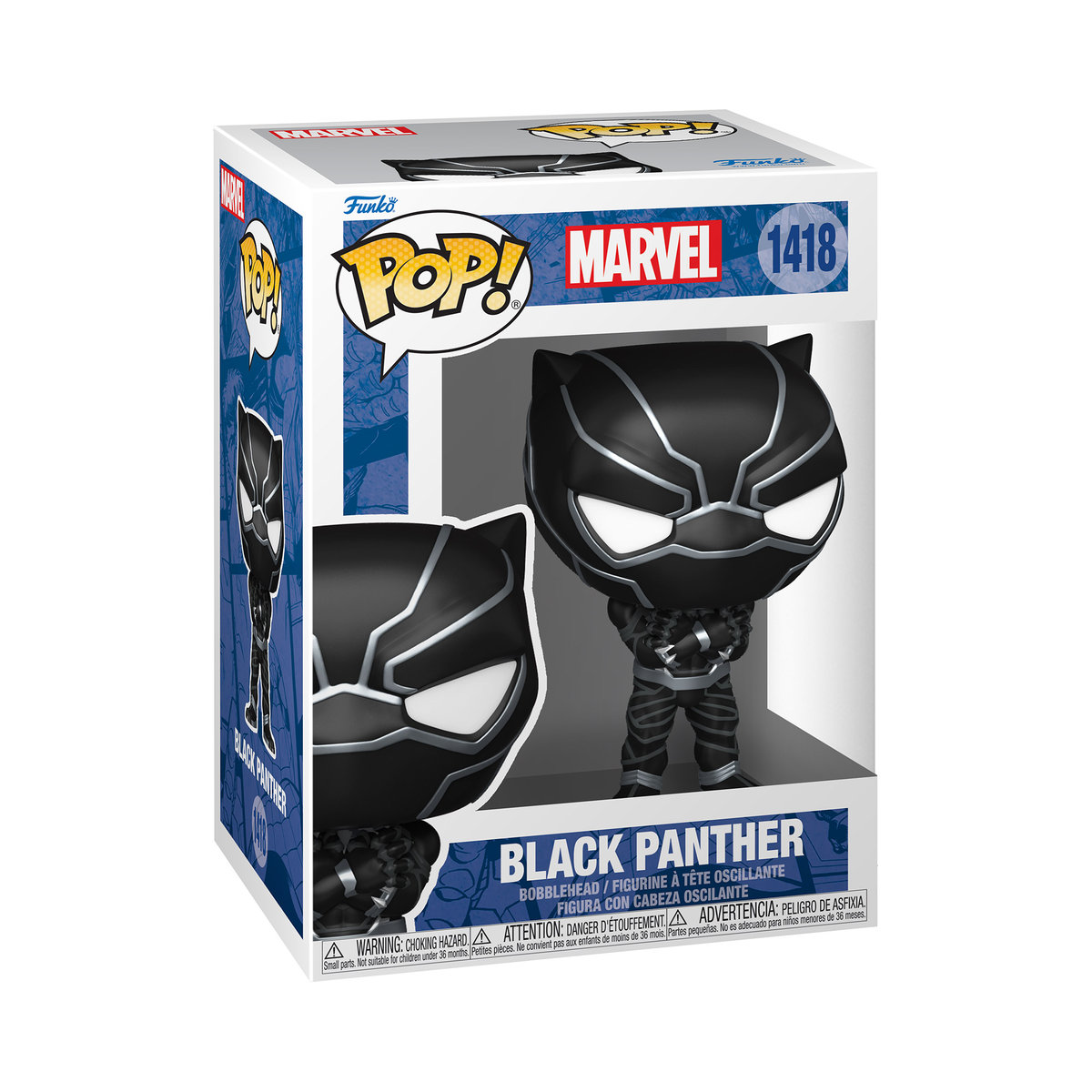 Funko POP! Marvel, figurka kolekcjonerska, POP Marvel: Marvel NC- Black Panther