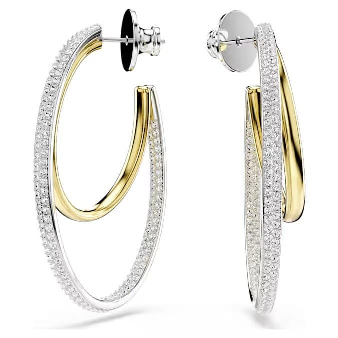 Kolczyki Swarovski kreole Hyperbola 5702400