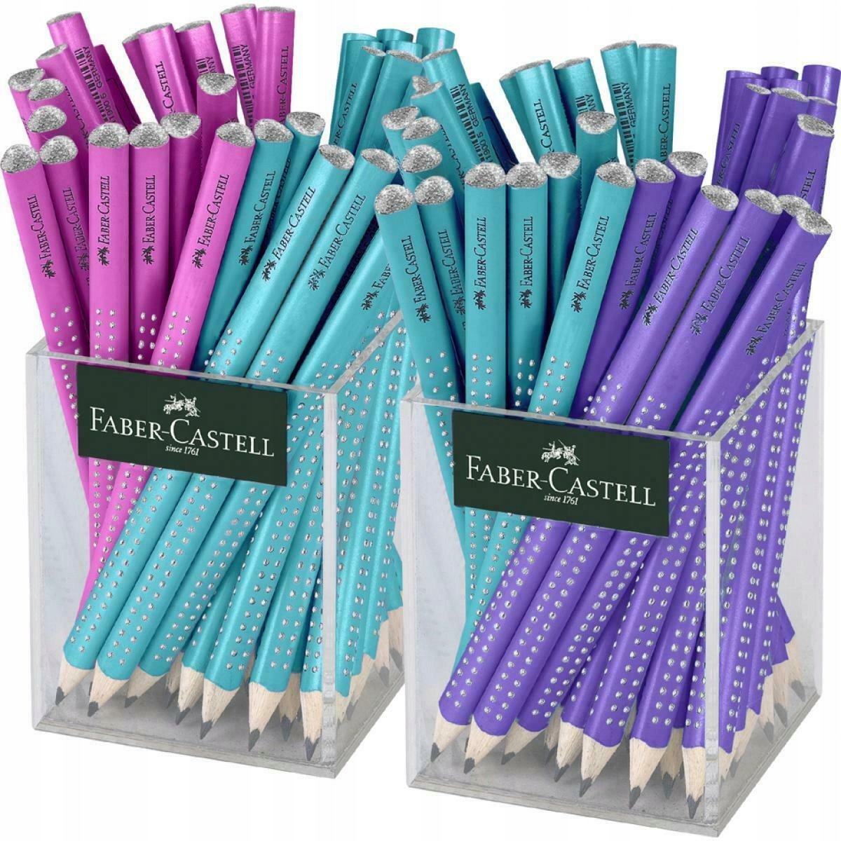 OŁÓWEK FABER-CASTELL SPARKLE PEARLY JUMBO B