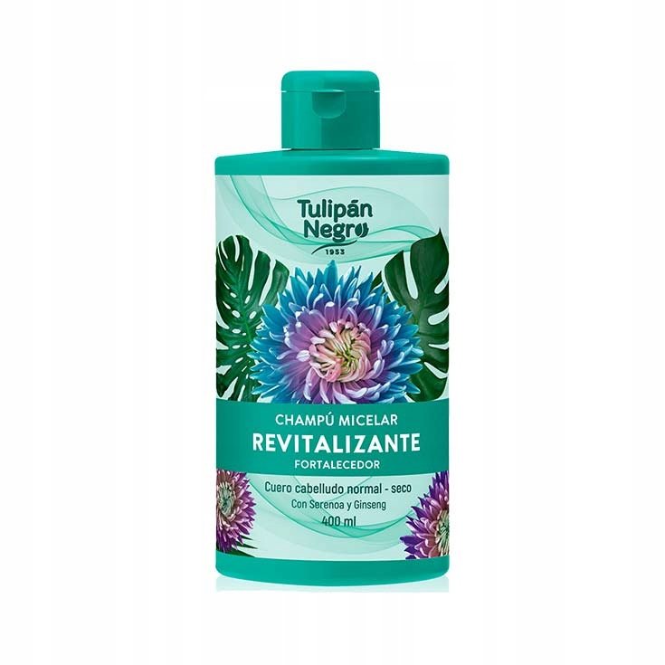 Szampon micelarny regenerujący do włosów Tulipan Negro 400 ml