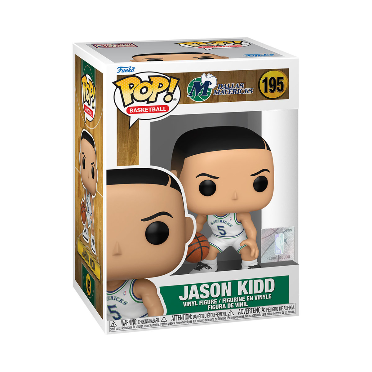 Funko POP! Marvel, figurka kolekcjonerska, POP NBA: Mavs- RS Jason Kidd