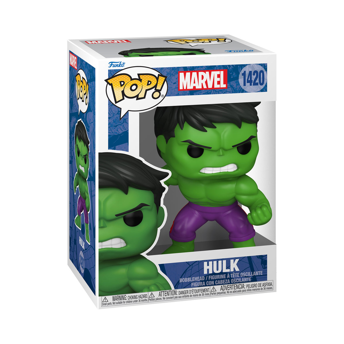 Funko POP! Marvel, figurka kolekcjonerska, POP Marvel: Marvel NC- Hulk