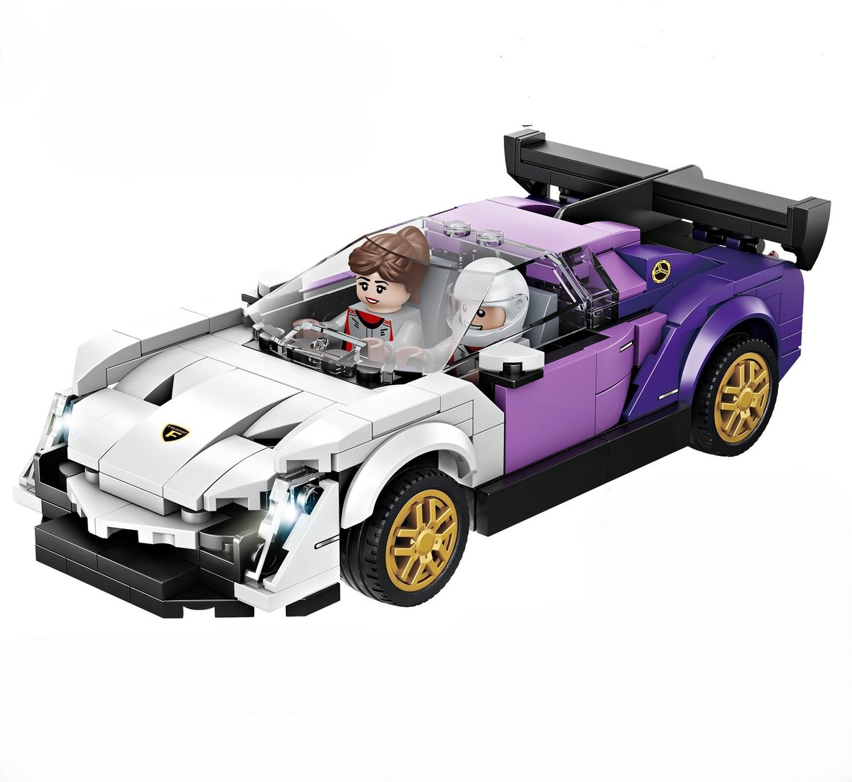 Zestaw klocków dla chłopca auto McLaren - zestaw 269 elementów