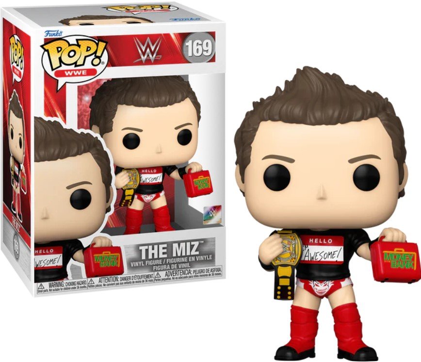 funko pop! wwe 169 the miz