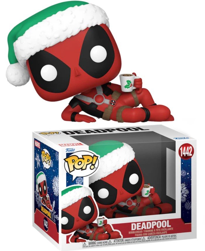 funko pop! holiday '24 marvel 1442 - deadpool