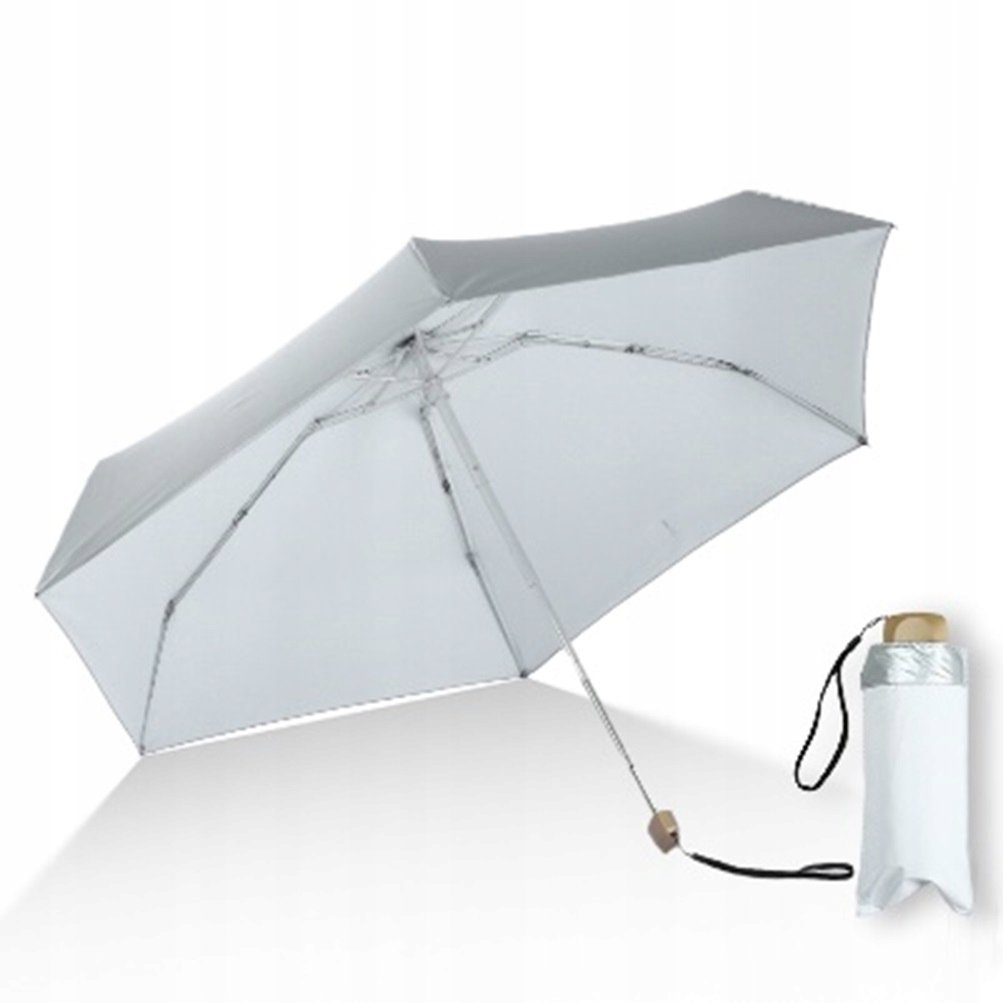 Parasol LEKKI manualny składany kieszonkowy kompaktowy PARASOLKA MAŁA mini