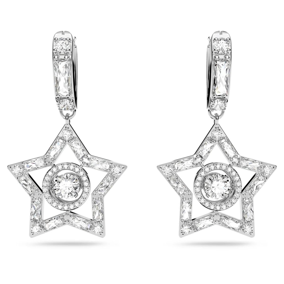 Kolczyki Swarovski - Stella, Silver 5617767