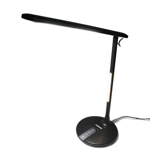 Lampa biurkowa czarna 7W 400 lm