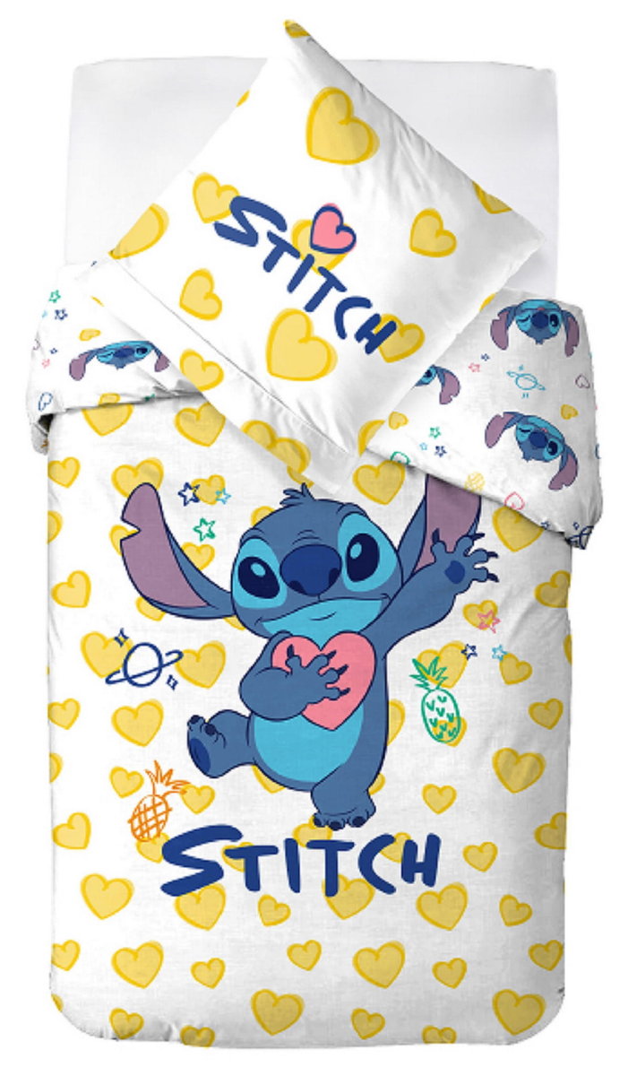 pościel 160x200 bawełniana Lilo & Stitch