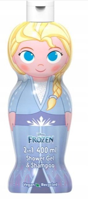 Żel pod prysznic i szampon Frozen 2w1 dla dzieci 3+ Magic Bath 400ml