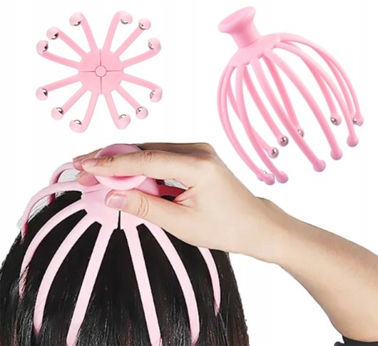 Masażer Do Skóry Głowy Wcierki Porost Włosów