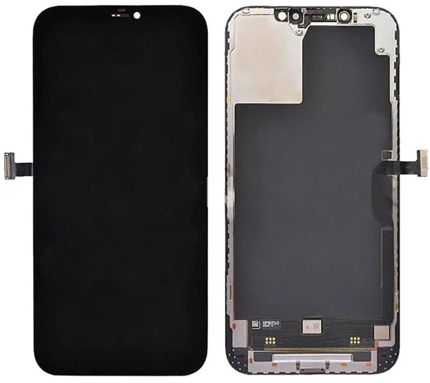 Oryginalny wyświetlacz LCD ekran dotyk digitizer do iPhone 12 Pro Max Wymieniona szyba