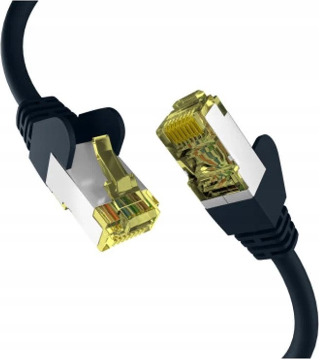 EFB EFB CAT6a SCHWARZ 0.50m Patchkabel S/FTP PIMF